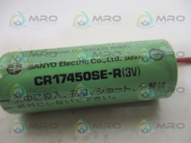 SANYO CR17450SE-R LITHIUM BATTERY 3V  UNMP