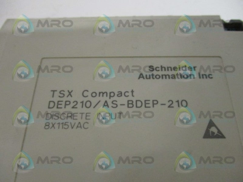 SCHNEIDER AEG TSX COMPACT DEP210/AS-BDEP-210 INPUT MODULE  UNMP