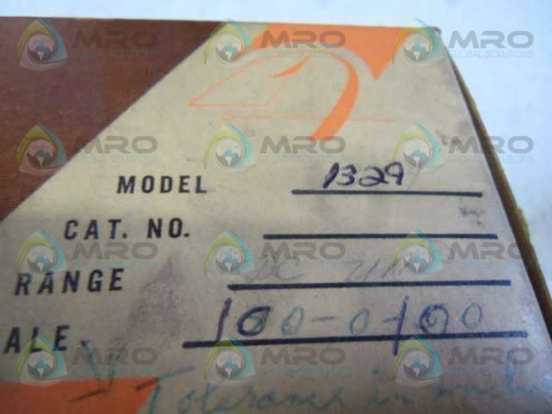 SIMPSON MODEL 1329MC TOLERANCE IN INCHES PANEL METER  NSMP