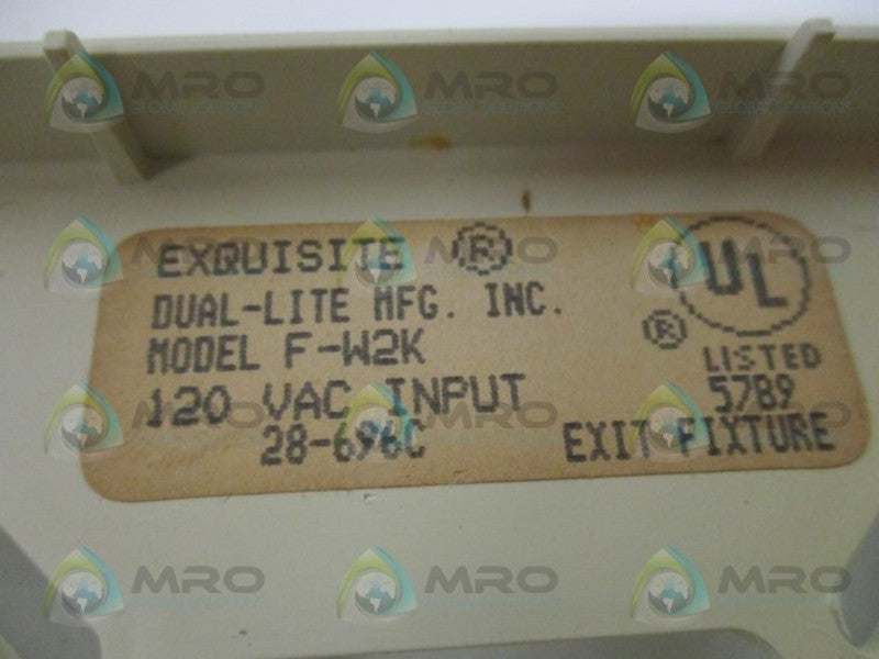 DUAL-LITE EXQUISITE F-W2K TRANSFORMER KIT  NSNP