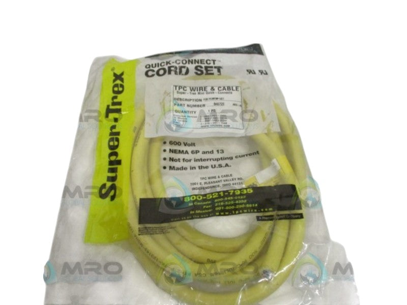 TPC WIRE & CABLE SUPER-TREX 84672E CABLE  NSMP
