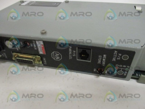 ALLEN BRADLEY 1772-LSP SER. A F/W H PROCESSOR MODULE  NSMP
