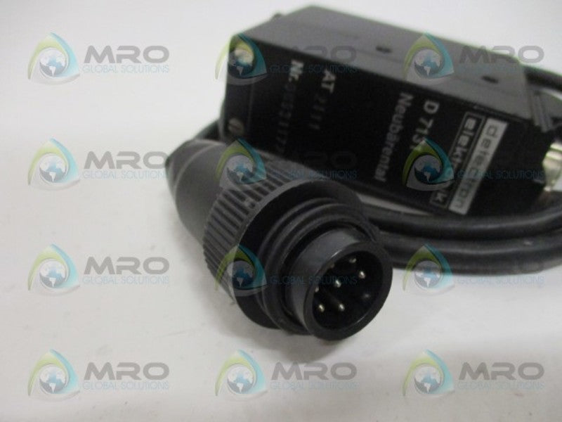 DETECTRON ELEKTRONIK D7131 AT2111 PHOTOELECTRIC SCANNER  NSNP