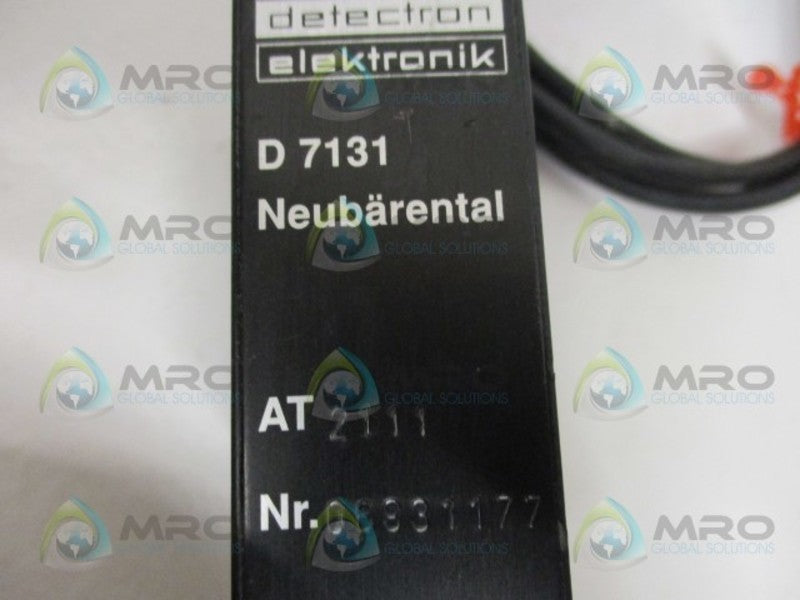 DETECTRON ELEKTRONIK D7131 AT2111 PHOTOELECTRIC SCANNER  NSNP