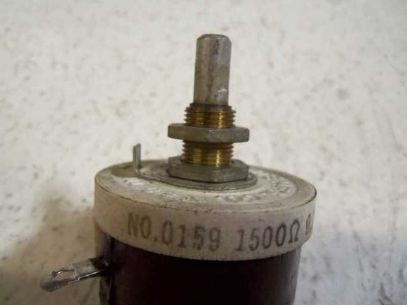 OHMITE 0159 RHEOSTAT  NSMP