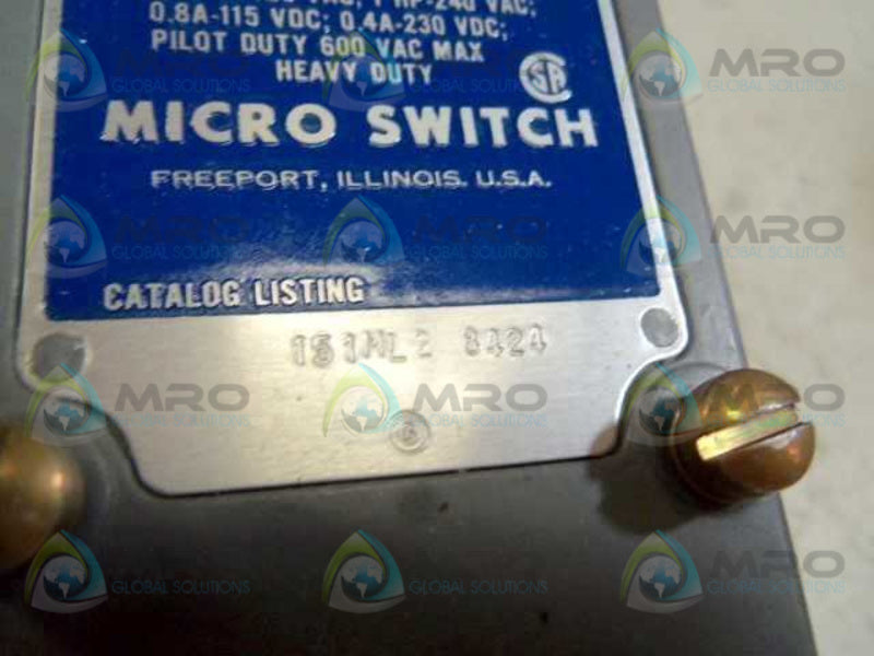 MICRO SWITCH 151ML2 (GREY)  NSNP