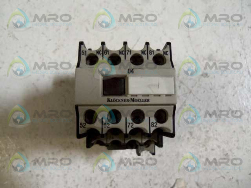 KLOCKNER MOELLER DIL R 40 w/ DIL 04 CONTACTOR  UNMP