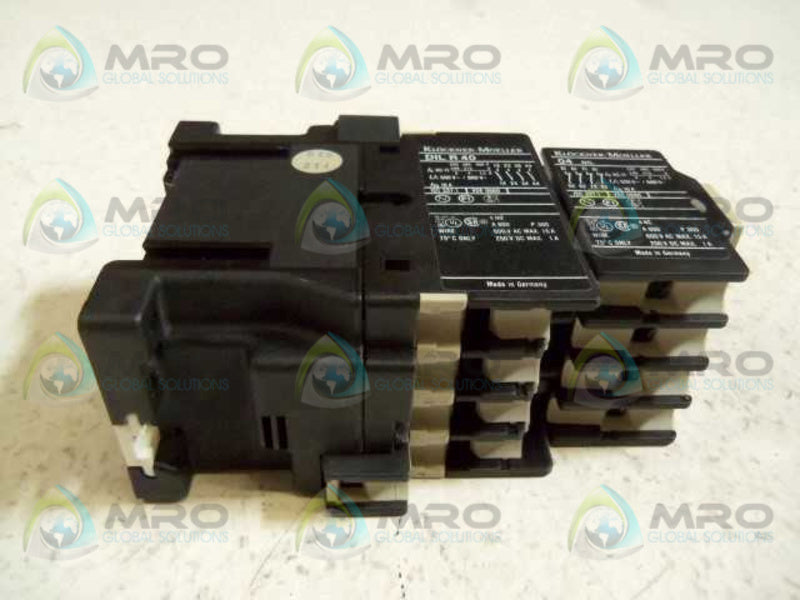 KLOCKNER MOELLER DIL R 40 w/ DIL 04 CONTACTOR  UNMP