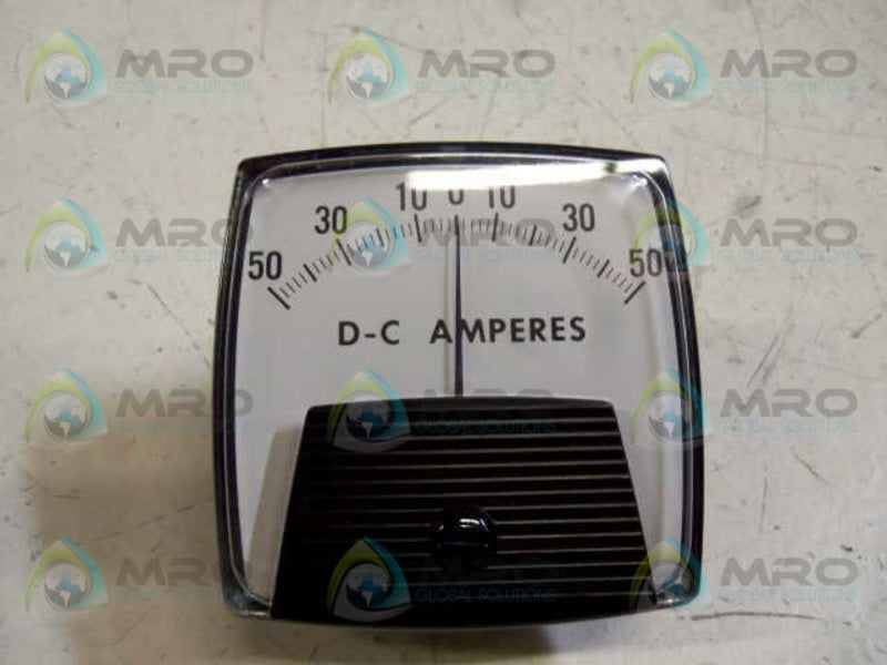 YOKOGAWA YCA-250-301-NTNT PANEL METER 50-0-50 DC AMPERES  NSMP