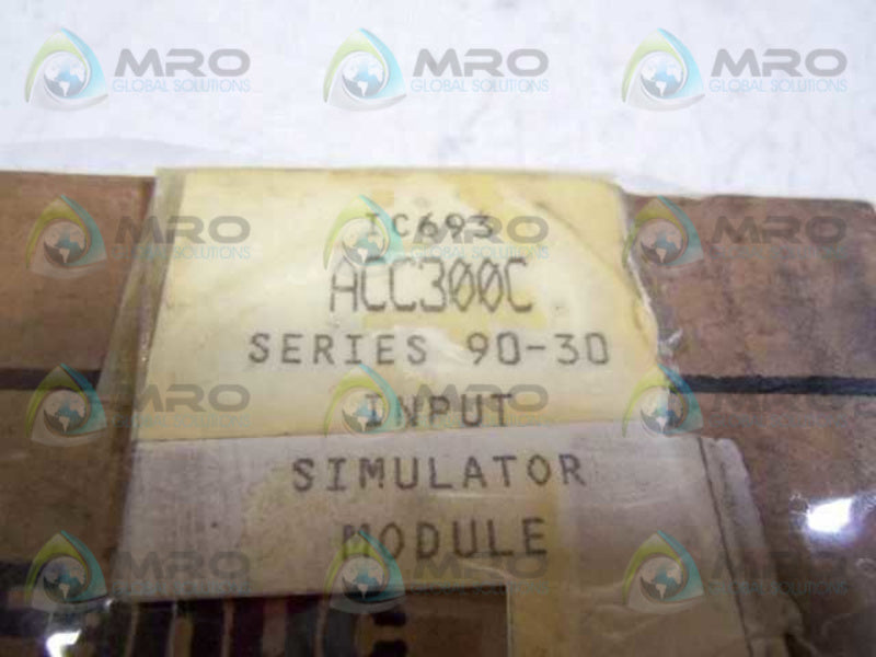 GE FANUC IC693ACC300C INPUT SIMULATOR MODULE  NSMP