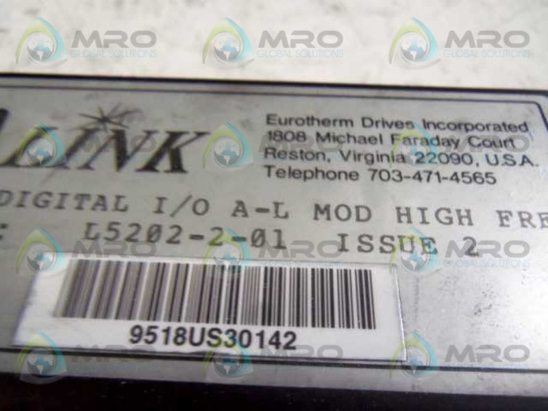 EUROTHERM DRIVES L5201-2-02 SSD LINK  UNMP