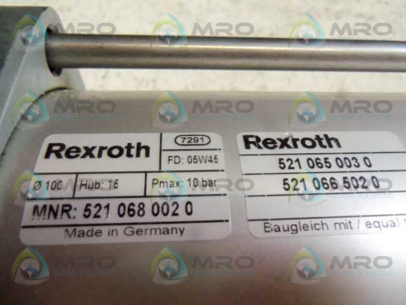 REXROTH 521-068-002-0 CYLINDER  UNMP