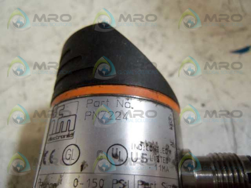 IFM EFECTOR PN7224 PRESSURE MONITOR  UNMP