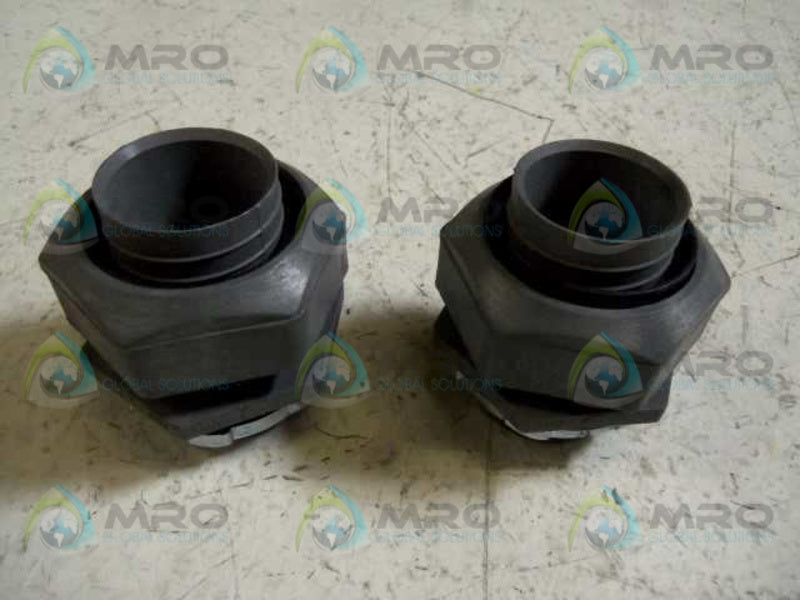 LOT OF 2 THOMAS & BETTS LT43G STRAIGHT FITTING  NSMP