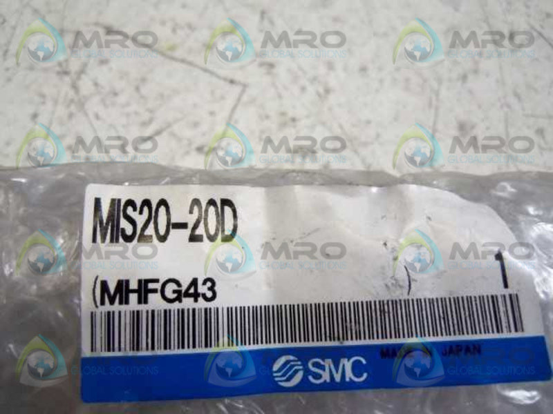 SMC MIS20-20D SINGLE FINGER ESCAPEMENT CYLINDER  NSNP