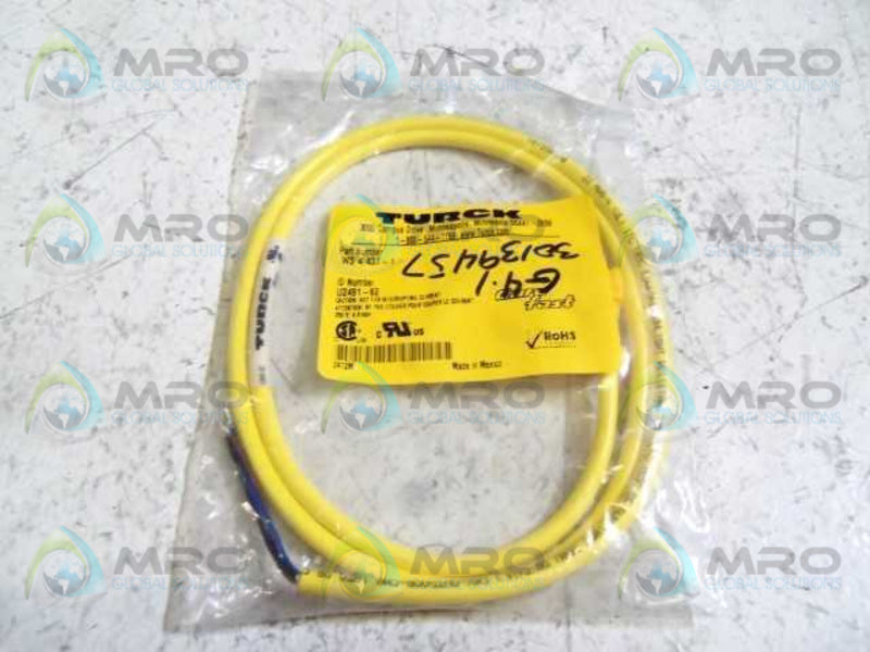TURCK WS 4.43T-1 EUROFAST MOLDED CORDSET  NSMP