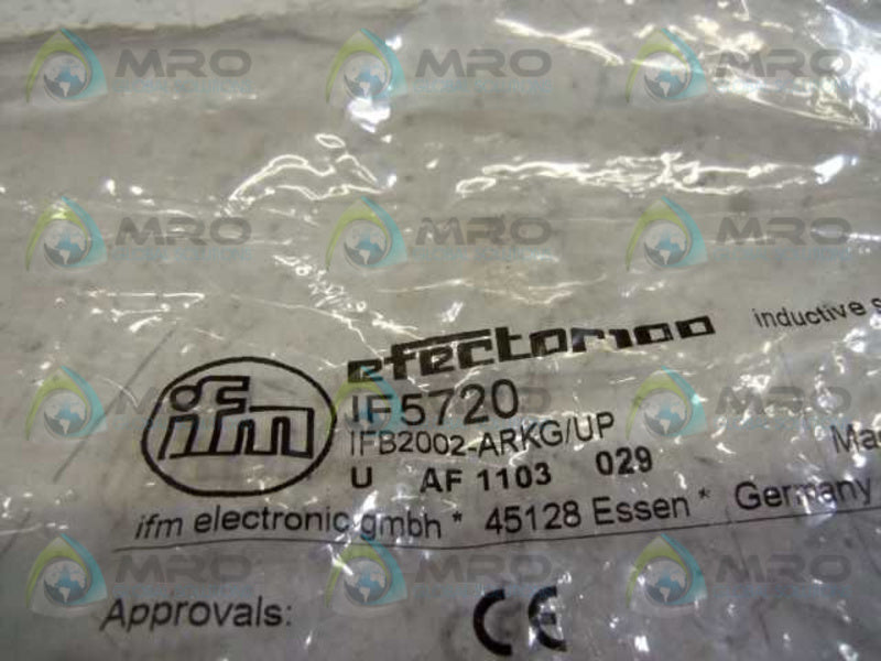 IFM EFECTOR IF5720 IFB2002-ARKG/UP PROXIMITY SENSOR  NSMP