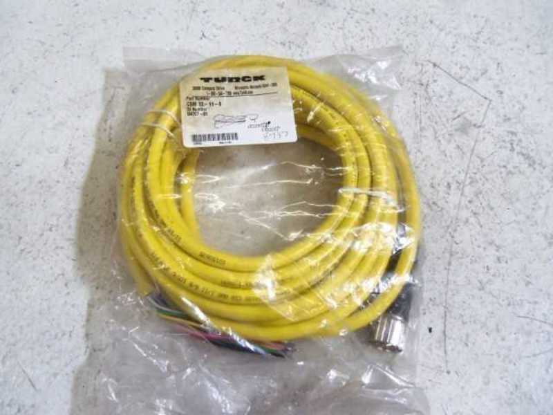 TURCK CSM 12-11-8 MULTIFAST MOLDED CORDSET  NSMP