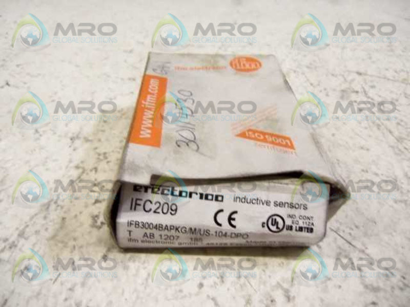 IFM EFECTOR IFC209 INDUCTIVE PROXIMITY SENSOR  NSMP