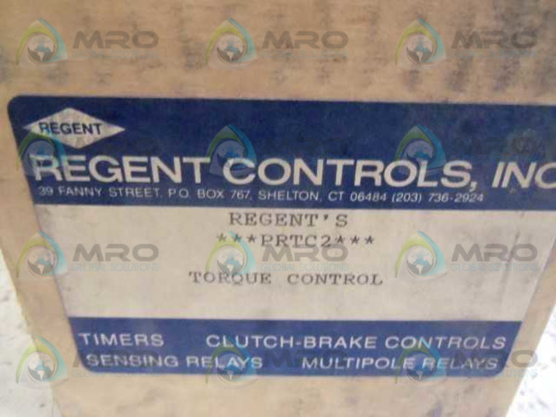 REGENT CONTROLS PRTC2 TORQUE CONTROL  NSMP