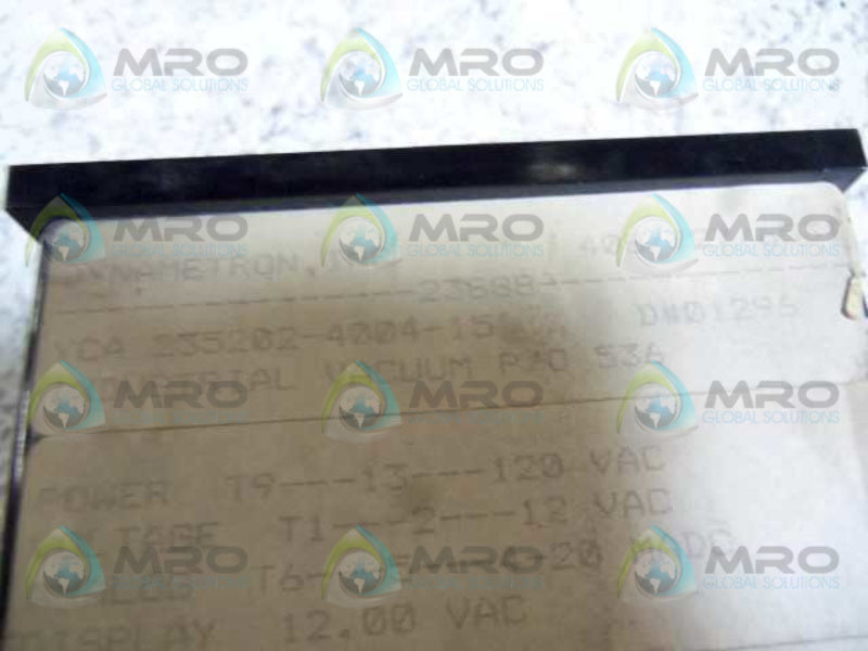 DYNAMETRON YCA 235202-4004-15  UNMP