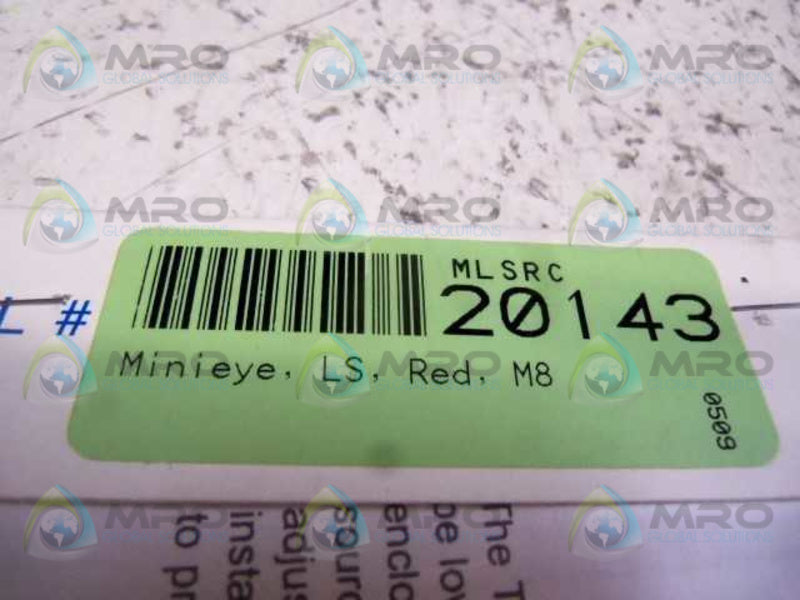 TRI-TRONICS MLSRC MINIEYE SENSOR 20143  UNMP