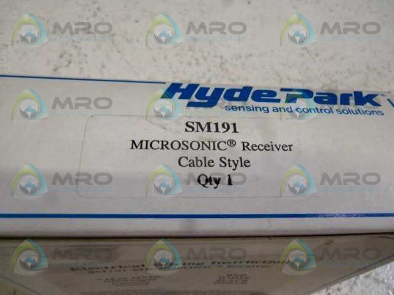 HYDEPARK SM191 MICROSONIC SENSOR  NSMP