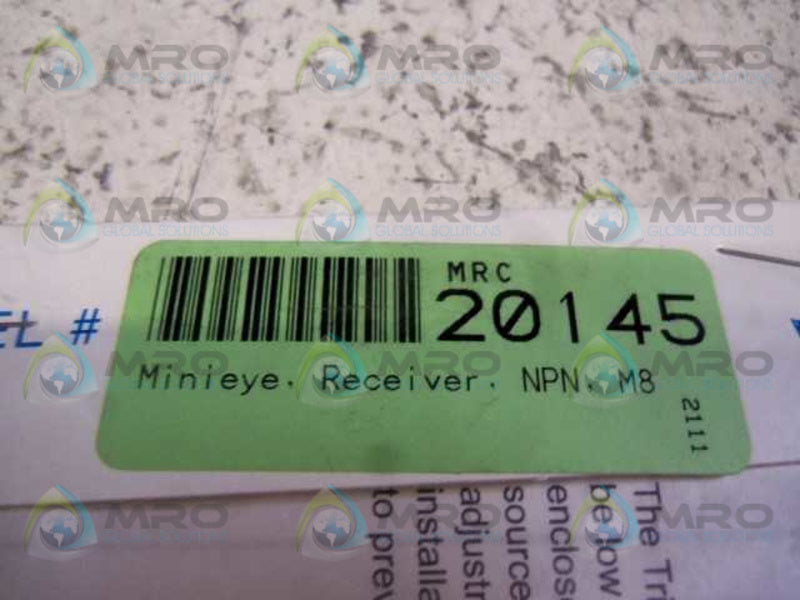 TRI-TRONICS MRC MICROEYE RECEIVER 20145  UNMP