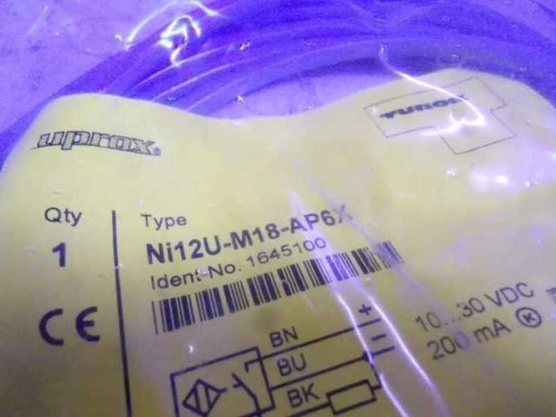 TURCK Ni2U-M18-AP6X PROXIMITY SWITCH  NSMP