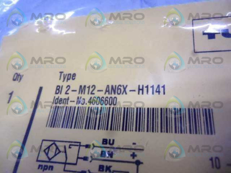 TURCK BI 2-M12-XN6C-H1141 PROXIMITY SWITCH  NSMP