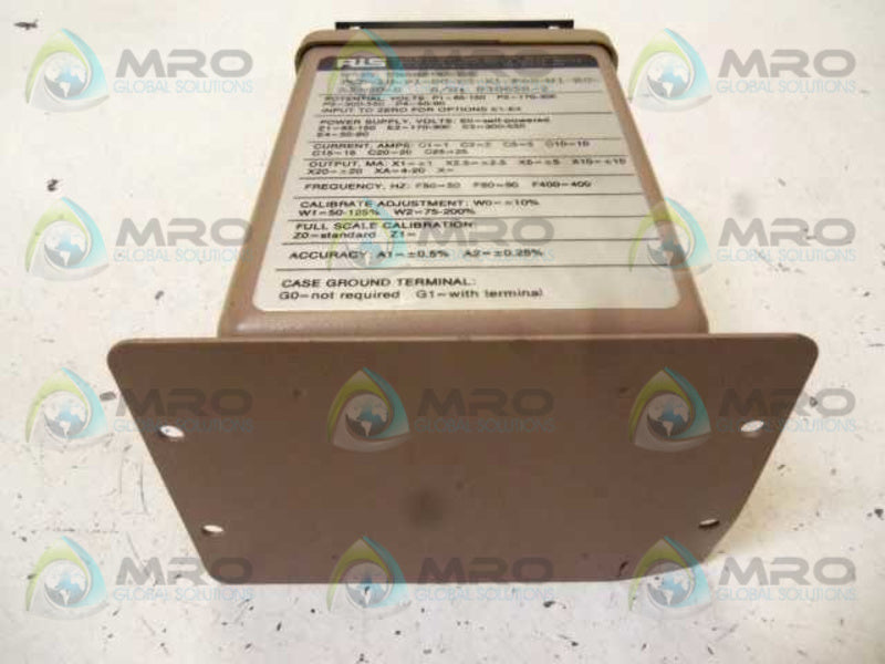 RIS PCE-20-P1-E0-C5-X1-F60-W1-Z0-A2-G0-S UNMP