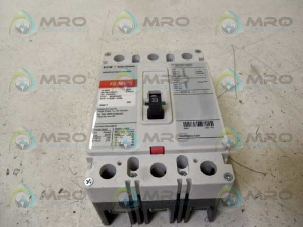 CUTLER HAMMER FD3030VL 30AMP CIRCUIT BREAKER  NSMP