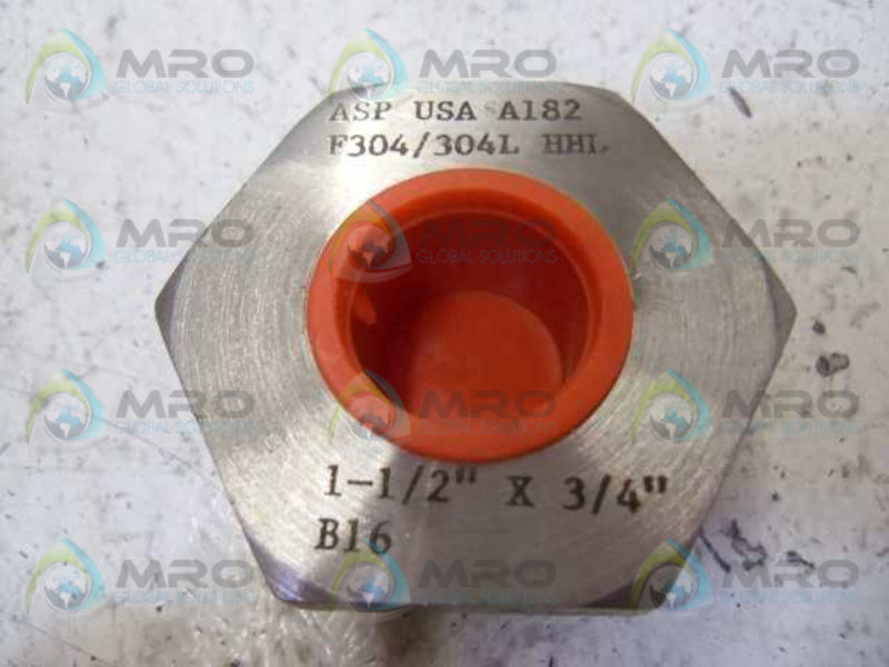 F304/304L HHL 1 1/2" x 3/4"  UNMP