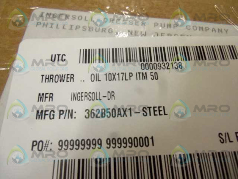 INGERSOLL RAND 362B50AX1  NSNP