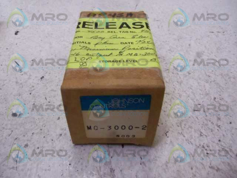 JOHNSON CONTROLS MQ-3000-2  NSMP