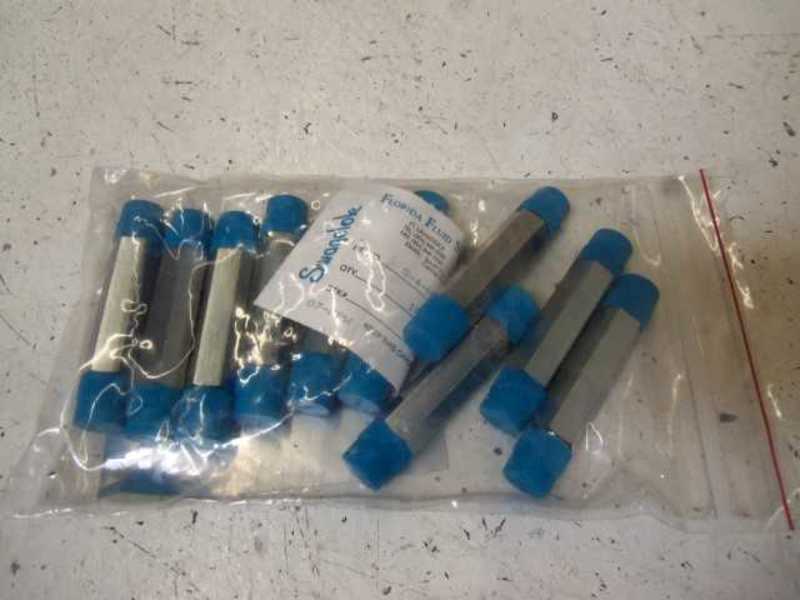 LOT OF 10 SWAGELOK S-4-HLN-3.00 HEX NIPPLE NSNP