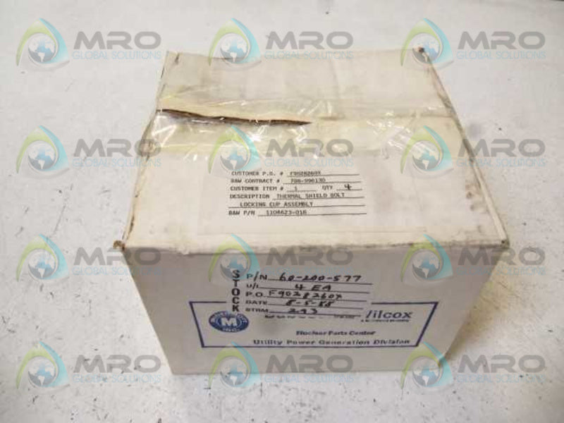 LOT OF 4 BABCOCK & WILCOX F9028260X NSMP