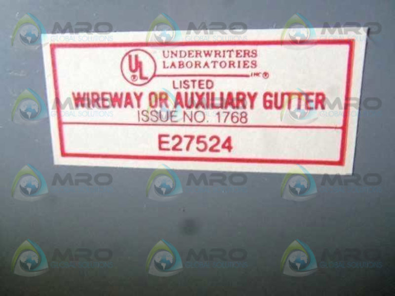 HOFFMAN E27524 WIREWAY  NSNP