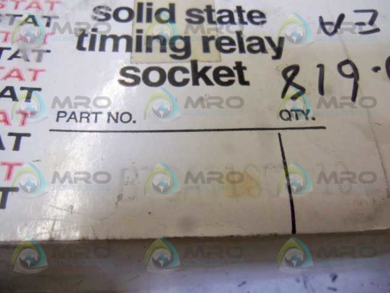 LOT OF 10 AGASTAT BTSA11SC SOCKET STRIP NSMP