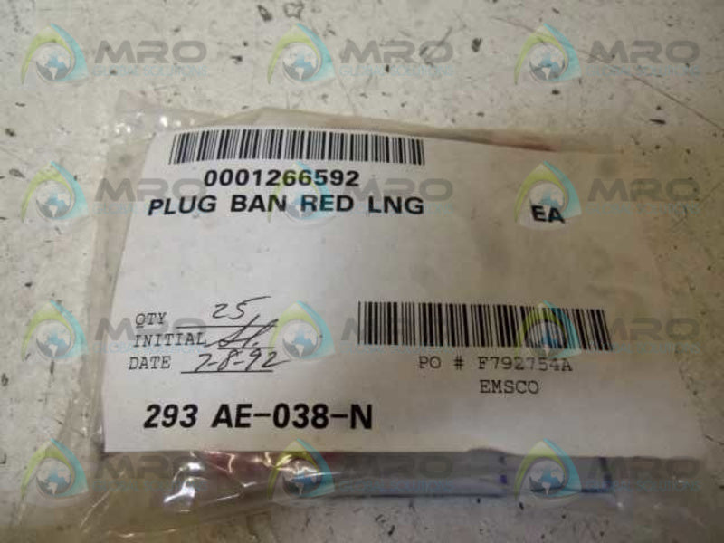 LOT OF 25 HH SMITH 455-102 BANANA PLUGS NSMP