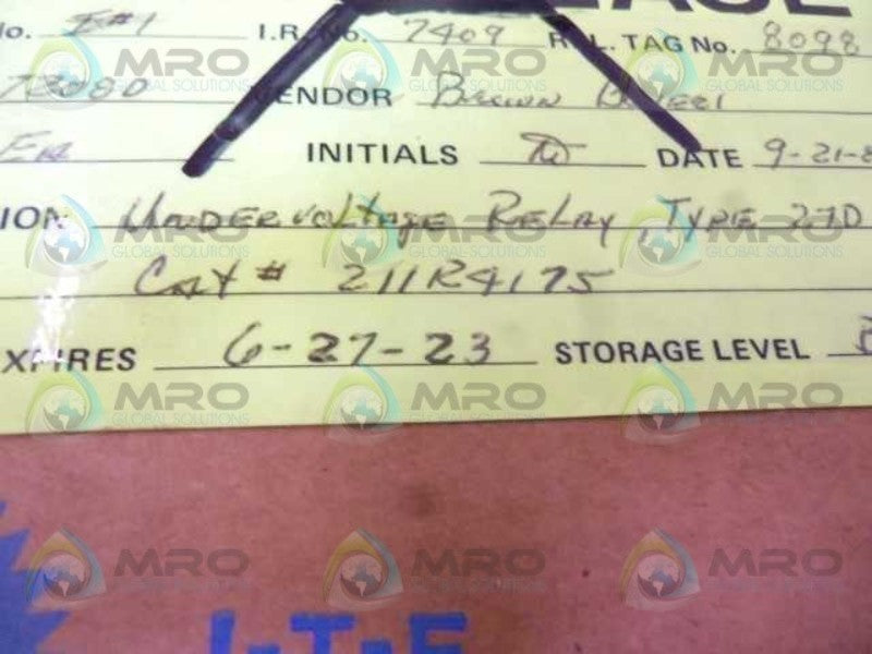 ITE 211R4175  UNMP