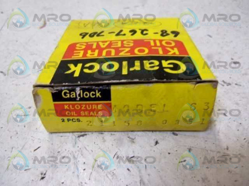 GARLOCK MODEL 63 OIL SEAL  NSMP