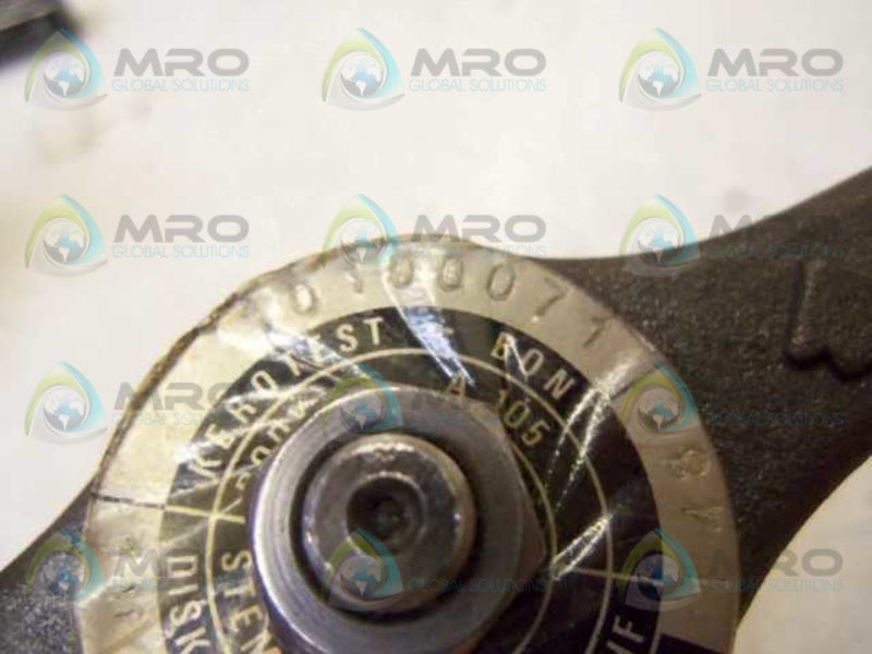 10100071 VALVE  UNMP
