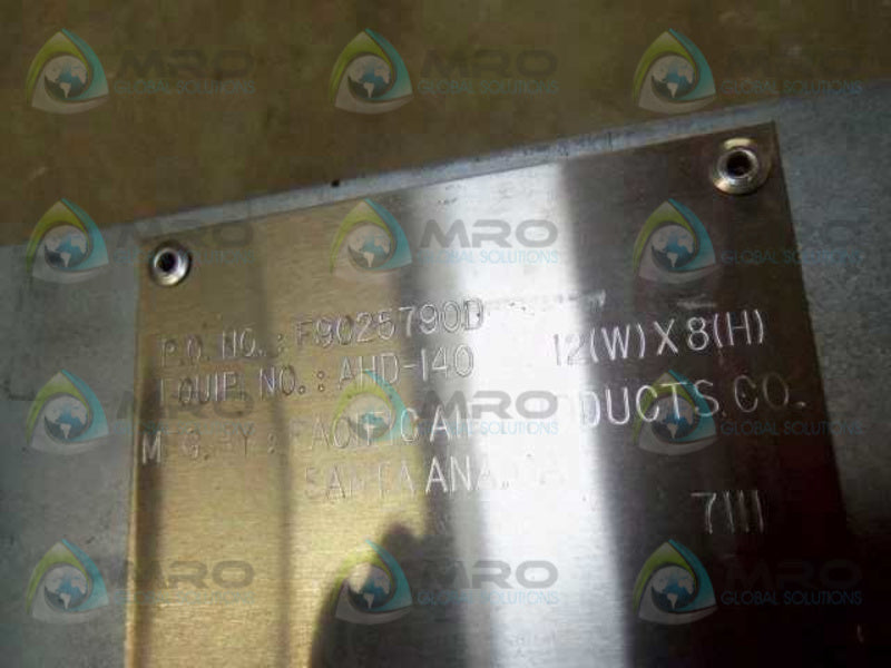 PACIFIC AIR AHD-140  UNMP