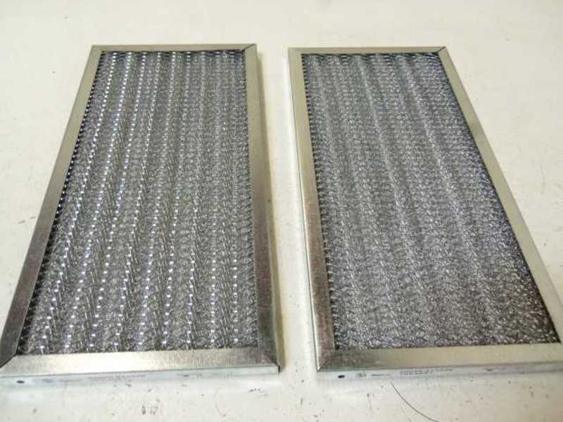 LOT OF 2 FLANDERS 50055.011020 AIR FILTER 10x20x1 NSMP