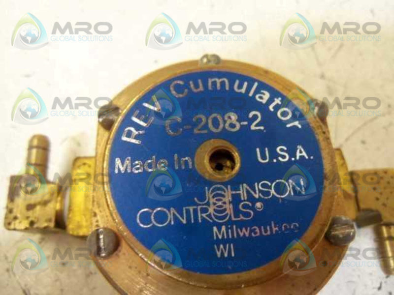JOHNSON CONTROLS C0208-2 REV CUMULATOR  NSMP