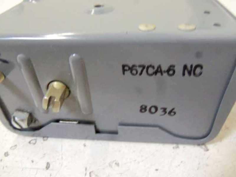 JOHNSON CONTROLS P67CA-6 PRESSURE CONTROL  NSNP