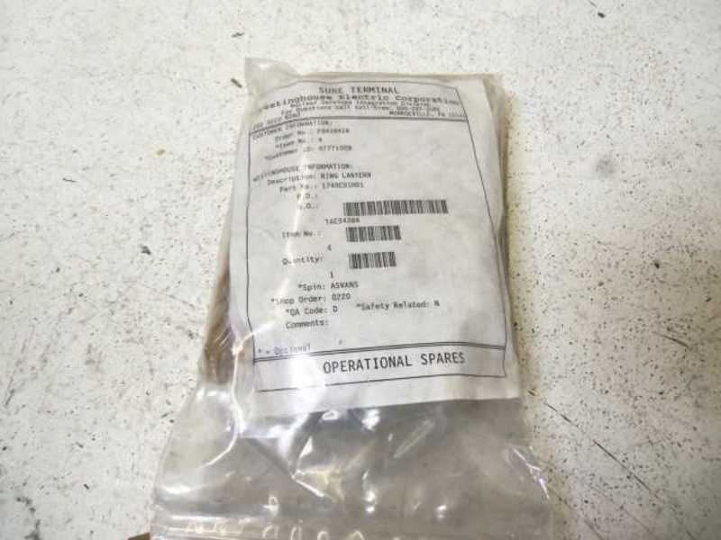 WESTINGHOUSE 1749C91H01  NSNP