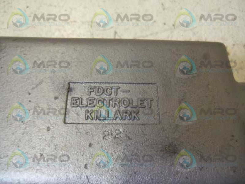 KILLARK FDCT-2 CAST BOX 3/4"  NSMP