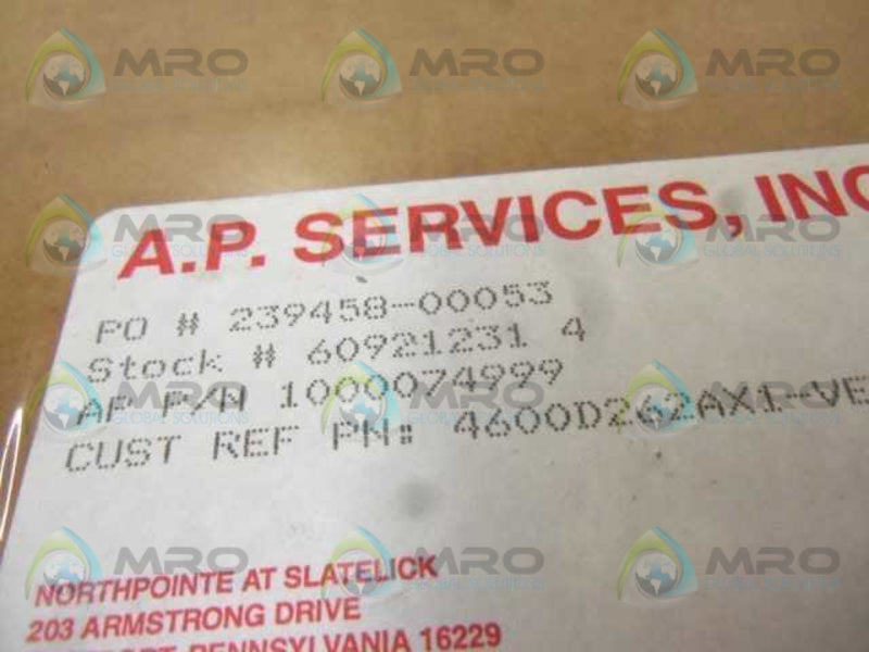 LOT OF 2 A.P. SERVICES 1000074999 NSNP